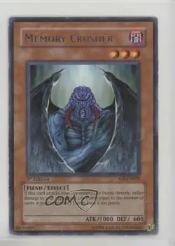 Memory Crusher 1st Ed. YuGiOh Shadow of Infinity #SOI-EN029 2006 0e3 - Image 1