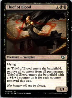 🩸 Thief of Blood 22/342 - Commander 2015 - MTG Magic Card - Rare - NM Regular E - Image 1