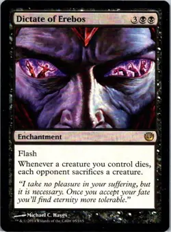 ⚔ Dictate of Erebos 65/165 - Journey into Nyx - MTG Magic Card - Rare - NM Regu - Image 1