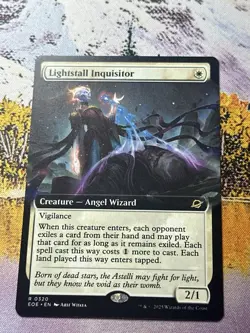 Lightstall Inquisitor - 0320 - Borderless - Edge of Eternities -NM - Magic -MTG - Image 5