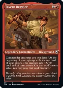 Tavern Brawler (Etched Foil) -Foil Near Mint MTG - Image 1