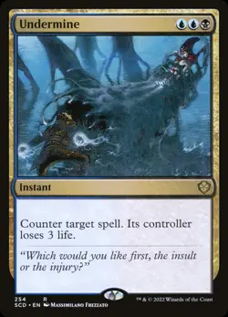 MTG Undermine [Starter Commander Decks] Near Mint - Image 1