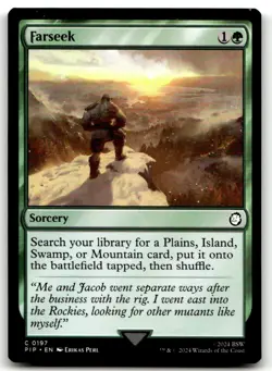 MTG Universes Beyond: Fallout #197 Farseek NM - Image 1