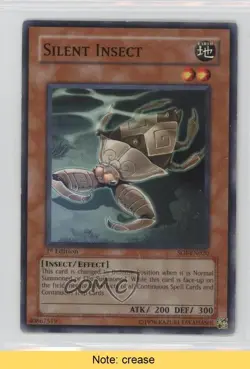 Silent Insect 1st Ed. YuGiOh Shadow of Infinity #SOI-EN020 2006 READ 2u3 - Image 1