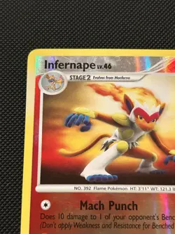Infernape 22/100 - Reverse Holo Rare - Pokemon TCG - Majestic Dawn - HP - Image 3