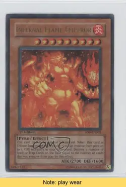 Infernal Flame Emperor 1st Ed. YuGiOh Blaze of Destruction Structure Deck 0g4 - Image 1
