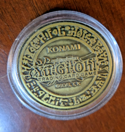 YuGiOh Official Konami National Tournament Pre-Registration Gold Coin - Image 4