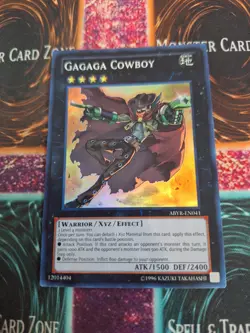 Yugioh Gagaga Cowboy ABYR-EN041 Super Rare Unlimited Near Mint - Image 1