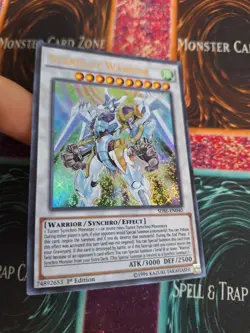 Yugioh Stardust Warrior SDSE-EN040 Ultra Rare 1st Edition Near Mint - Image 2
