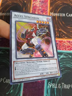 Yugioh Accel Synchron SDSE-EN042 Super Rare 1st Edition Near Mint - Image 2