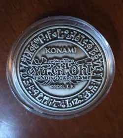 YuGiOh Official Konami YCS Pre-Registration Silver Coin - Image 3