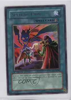 Spell of Pain 1st Ed. YuGiOh Raging Battles #RGBT-EN090 2009 - Image 1