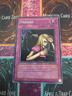 Yugioh Tragedy RDS-EN049 Super Rare Unlimited Moderately Played - Image 1