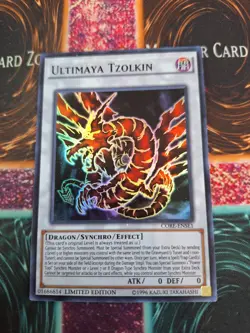 Yugioh Ultimaya Tzolkin CORE-ENSE1 Super Rare Limited Near Mint - Image 1