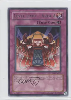 R - Level Limit - Area A Unlimited YuGiOh Elemental Energy #EEN-EN060 2005 1l2 - Image 1