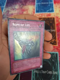 Yugioh Rope of Life PGD-105 Ultra Rare Unlimited Heavily Played - Image 4