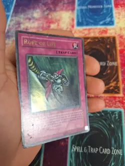Yugioh Rope of Life PGD-105 Ultra Rare Unlimited Heavily Played - Image 5