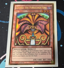 Yugioh Exodia the Forbidden One PGL2-EN026 Premium Gold Return of the Bling 1st - Image 1