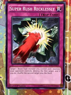 Yugioh Super Rush Recklessly BP03-EN219 Single - Image 1