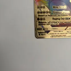 Rare Rainbow Gold Charizard GX Card 150/147 card in Mint condition - Image 5
