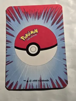 Vintage Gyarados LP Mini Playing Pokemon Card - 10 Of Spades./ Red Deck - Image 4