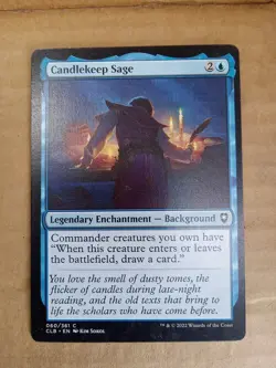 2022 MTG Candlekeep Sage CLB Common #60 Nice Card - Image 1
