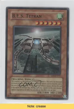 SR - BES Tetran Unlimited YuGiOh Elemental Energy #EEN-EN017 2005 READ 0b5 - Image 1