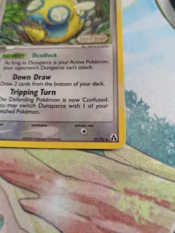 Dunsparce 31/92 Reverse Holo 2006 EX Legend Maker Stamped Pokemon Card MP - Image 2