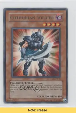 R - Chthonian Soldier Unlimited YuGiOh Elemental Energy #EEN-EN010 2005 READ 1i7 - Image 1