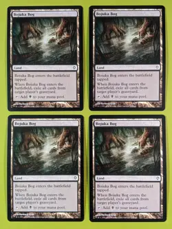 Bojuka Bog x4 Worldwake 4x Playset Magic the Gathering MTG - Image 1