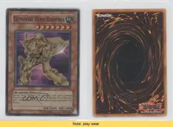 SR - Elemental HERO Bladedge Unlimited YuGiOh Energy #EEN-EN007 2005 READ 0j6 - Image 3