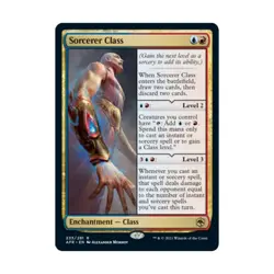 WOTC MtG AFR Sorcerer Class (R) (Foil) NM - Image 1