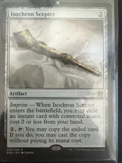 Slightly Played, English - 1 x MTG Isochron Scepter Eternal Masters - Image 1