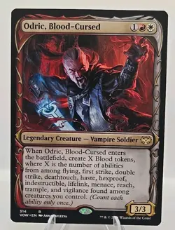 Odric, Blood-Cursed (Showcase) MTG Innistrad: Crimson Vow Regular - Image 1