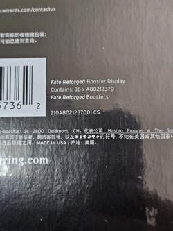 MTG - CHINESE- Fate Reforged Booster Box - NEW Sealed- Free Shipping! - Image 4