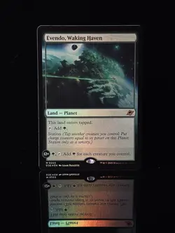 Evendo, Waking Haven #253 EOE M Mythic (FOIL) - MTG Edge Of Eternities - Image 1