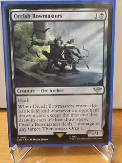 Orcish Bowmasters #103 MTG Lord of the Rings - Image 1