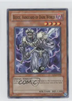 Beiige Vanguard of Dark World Unlimited YuGiOh Elemental Energy #EEN-EN020 a3q - Image 1