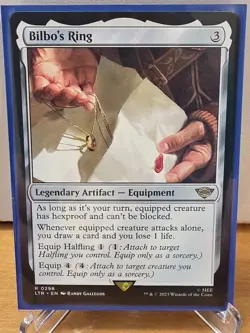 Bilbo's Ring LTR #298 Rare MTG - Image 1