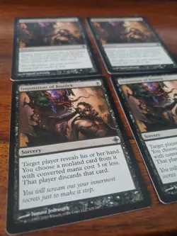 X4 Inquisition of Kozilek Playset MTG Rise of Eldrazi Black Uncommon SP/MP x4 - Image 2