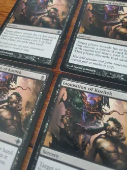 X4 Inquisition of Kozilek Playset MTG Rise of Eldrazi Black Uncommon SP/MP x4 - Image 3