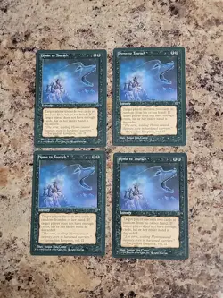 4x MTG English, Hymn to Tourach (Van Camp) Fallen Empires NM-LP Playset - Image 2