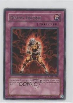 R - Rising Energy Unlimited YuGiOh Cybernetic evolution #CRV-EN056 2005 ic4 - Image 1