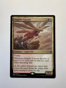 Angelic Captain - MTG Battle for Zendikar - NM - Image 1