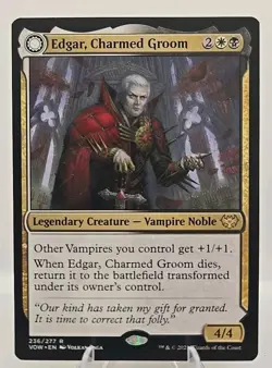 Edgar, Charmed Groom MTG Innistrad: Crimson Vow Regular - Image 1