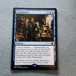 MTG- Expropriate- Conspiracy: Take the Crown- Near Mint Cond- MAGIC CARD - Image 1
