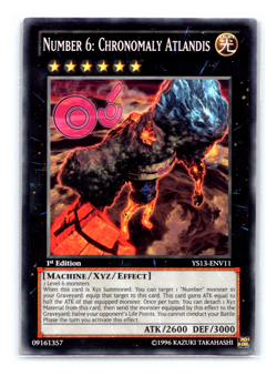LP Number 6: Chronomaly Atlandis - YS13-ENV11 - Common - 1st Edition - Yugioh - Image 1