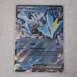 Kyurem ex 028/086 Scarlet & Violet Black Bolt Double Rare Holo Pokemon TCG NM/M - Image 1