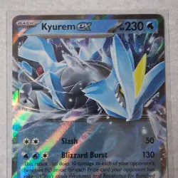 Kyurem ex 028/086 Scarlet & Violet Black Bolt Double Rare Holo Pokemon TCG NM/M - Image 4