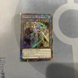 Yugioh! Nekroz of Brionac - RA03-EN260 - Platinum Secret Rare - 1st Edition NM! - Image 1